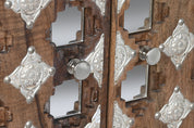 Mango Wood Console Table With Mirror Natural