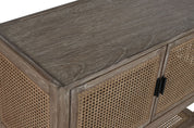Rattan Console Table