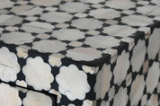 Cabinet Mango Wood and Bone Bicolor