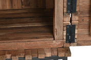 TV Unit Recycled Teak Wood 3 Doors
