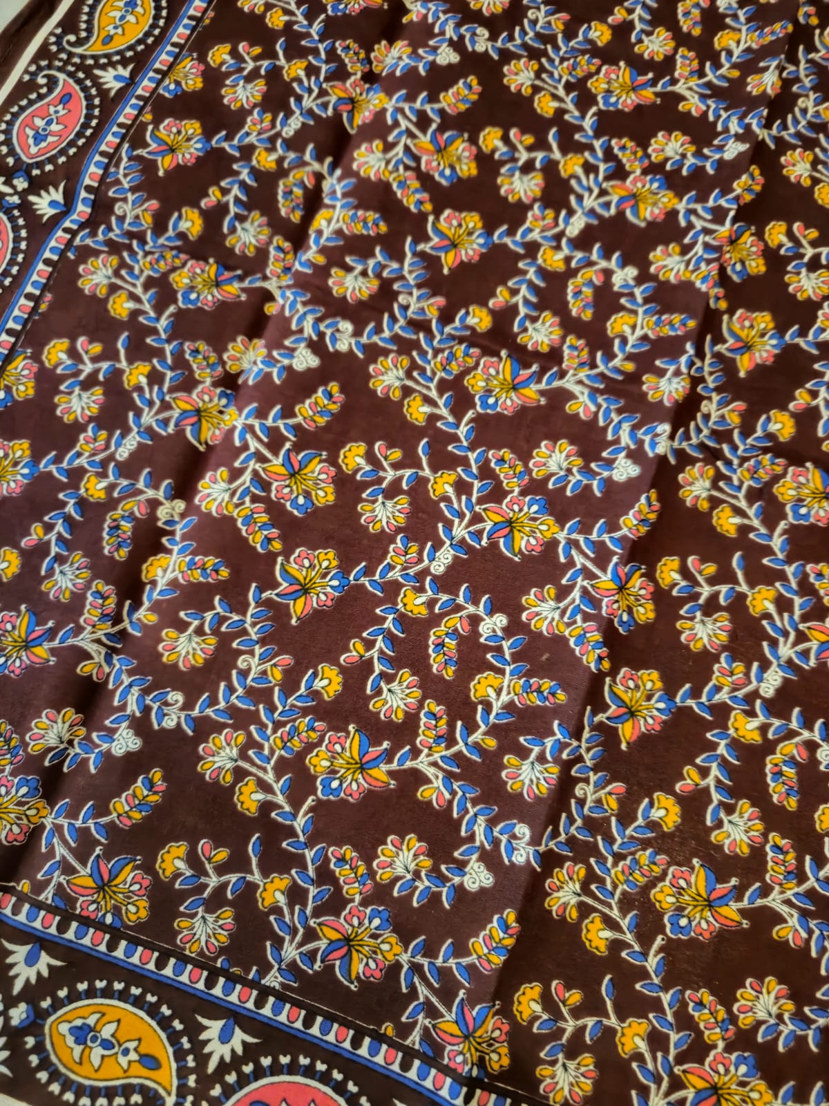 Hand-Printed Cotton Napkins – Set of 6 | Uniq Artefacts