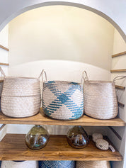 Basket with handles