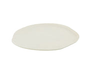Tray Round Aluminium White Small