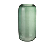 Vase Cylinder Glass Green Large