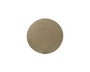 Fiber Rug 180X180X0.5 Natural Brown