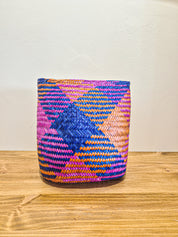 Basket M - Pink and Blue