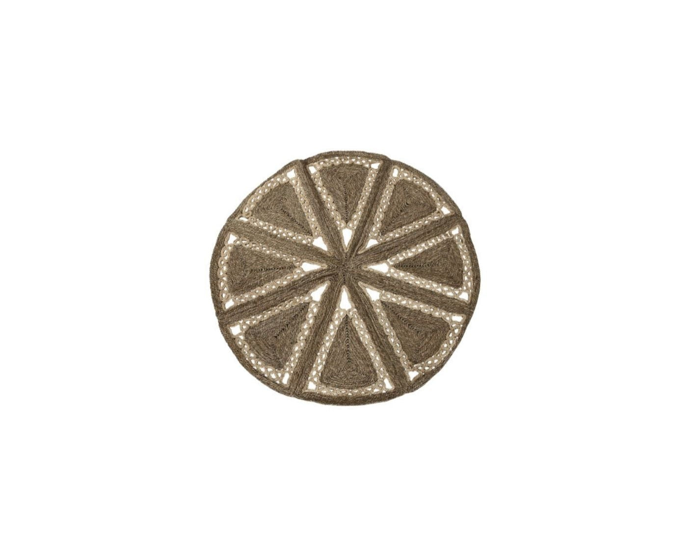 Seagrass Cotton Rug 178X178X1.8 Natural