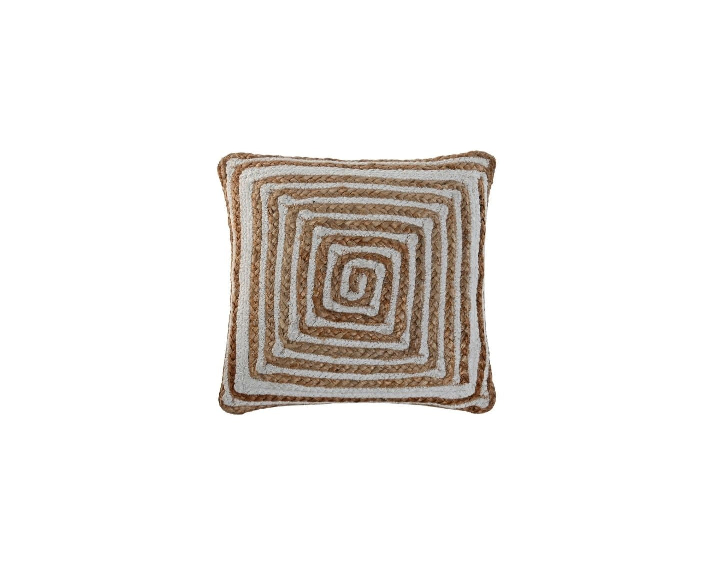 Jute & Cotton Cushion Handmade