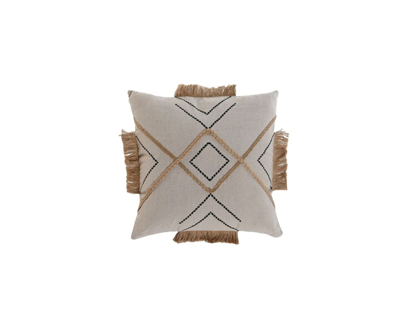 Polyester & Cotton Cushion With Applications