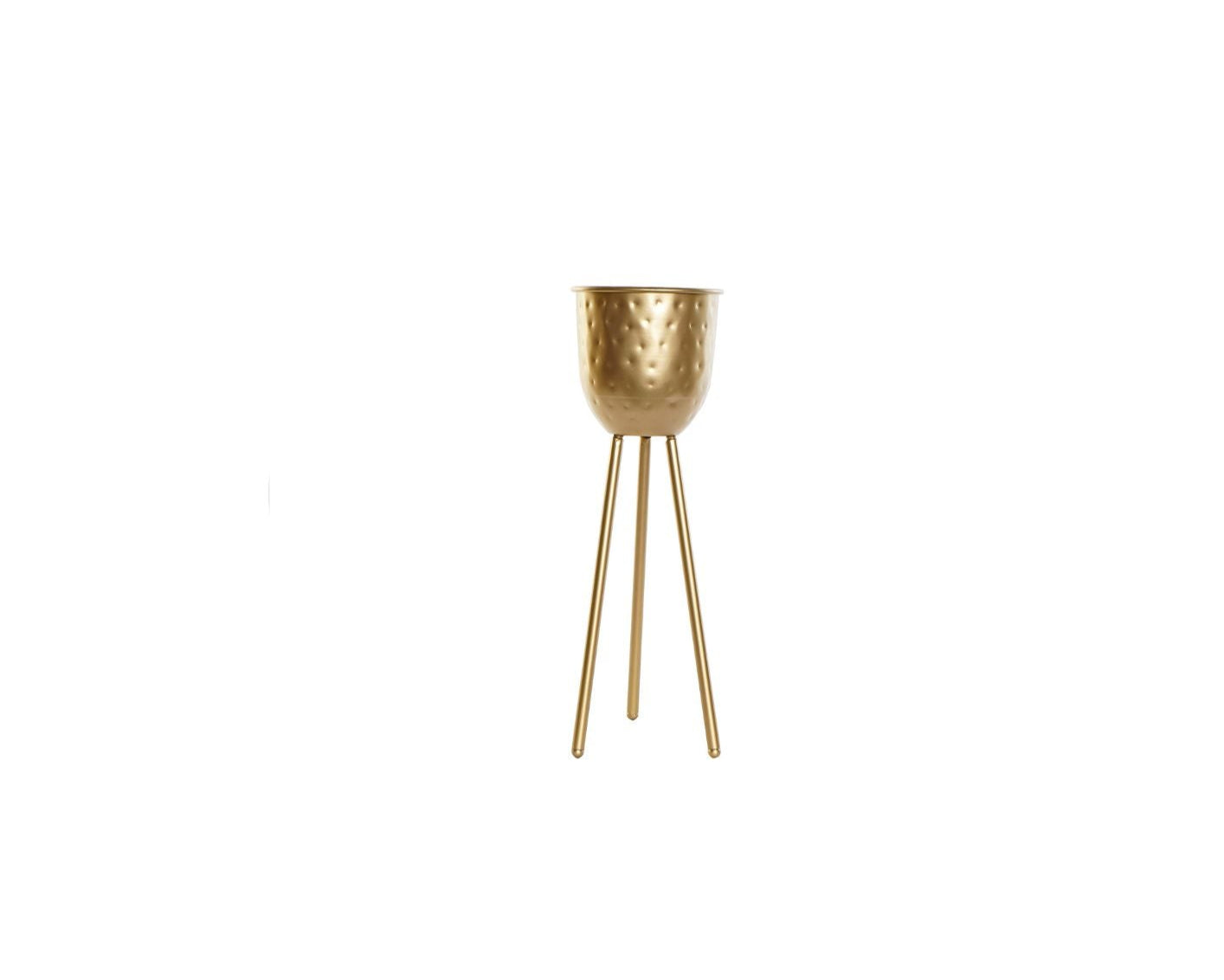 METAL VASE GOLD