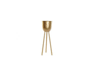 METAL VASE GOLD