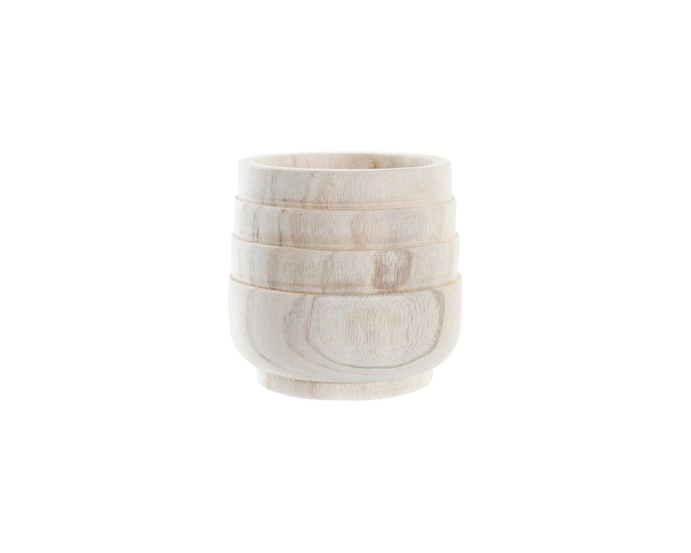 Paulownia Wood Planter Natural Brown