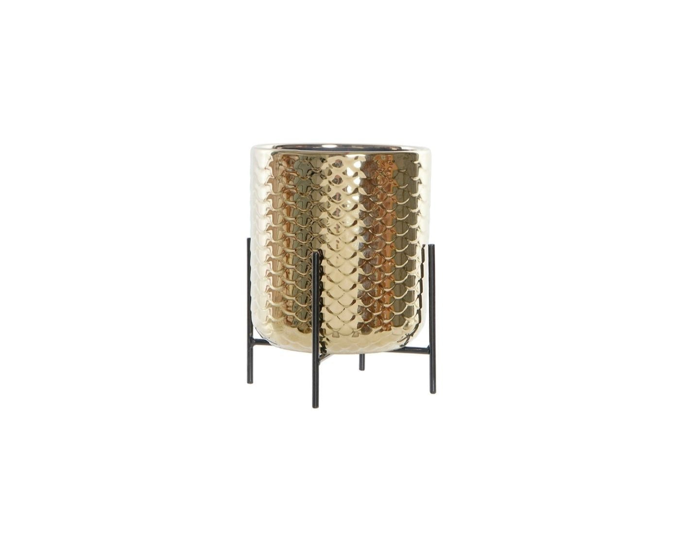 Ceramic Planter Gold