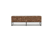 TV Unit Recycled Teak Wood 3 Doors