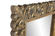 Glass Frame Mirror 60x3.5x180 cm Gold - Made to order