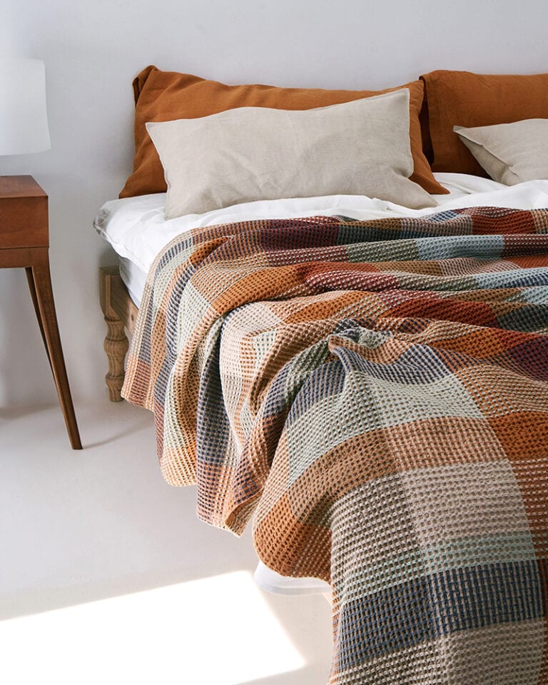 Throw Cotton Vrou 200x240cm Double   Cedarwood