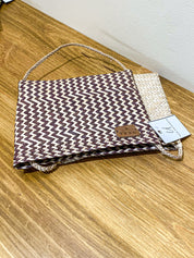 Handwoven Shoulder Bags from Mozambique - S Red