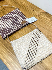Handwoven Shoulder Bags from Mozambique - S Red