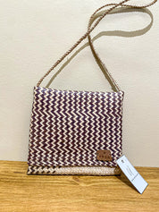 Handwoven Shoulder Bags from Mozambique - S Red