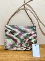 Handwoven Shoulder Bags from Mozambique - S Green
