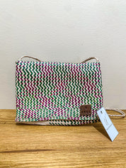 Handwoven Shoulder Bags from Mozambique - S Green