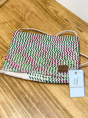 Handwoven Shoulder Bags from Mozambique - S Green