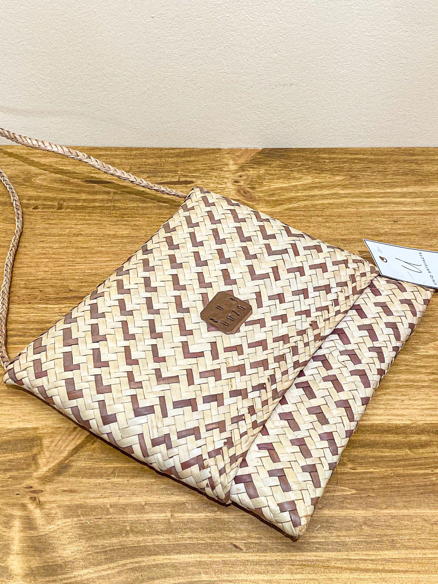 Handwoven Shoulder Bags from Mozambique - S Brown