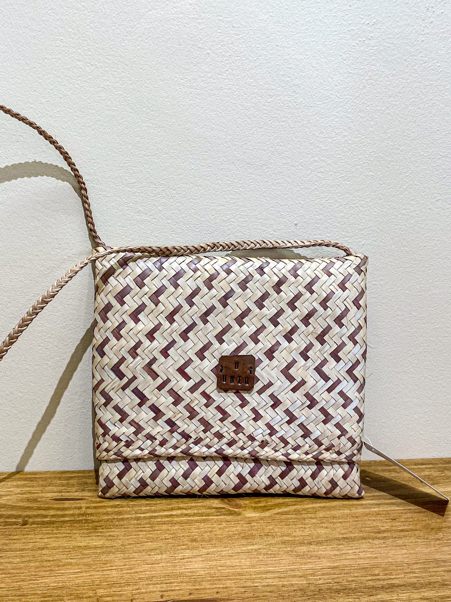 Handwoven Shoulder Bags from Mozambique - S Brown