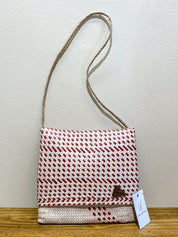 Handwoven Shoulder Bags from Mozambique -S Red