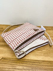 Handwoven Shoulder Bags from Mozambique -S Red