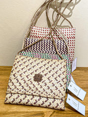 Handwoven Shoulder Bags from Mozambique - S Brown