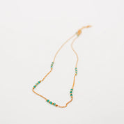 cluster bead necklace