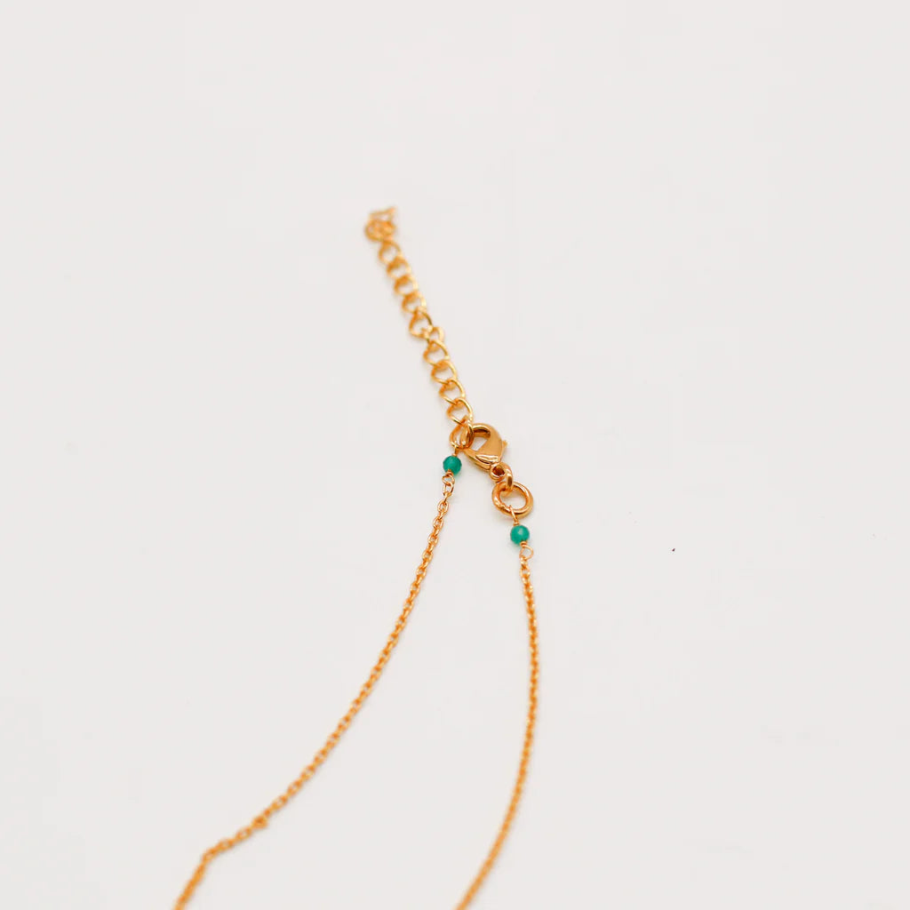 cluster bead necklace