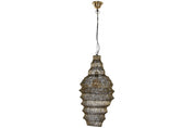 Wrought Iron Ceiling Lamp Distressed