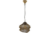 Wrought Iron Ceiling Lamp Distressed