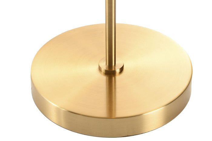 Patinated Brass Table Lamp 45x45x50