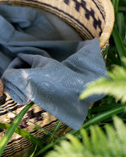 GOTS Organic Cotton Cot Blanket   120x80cm Spruce