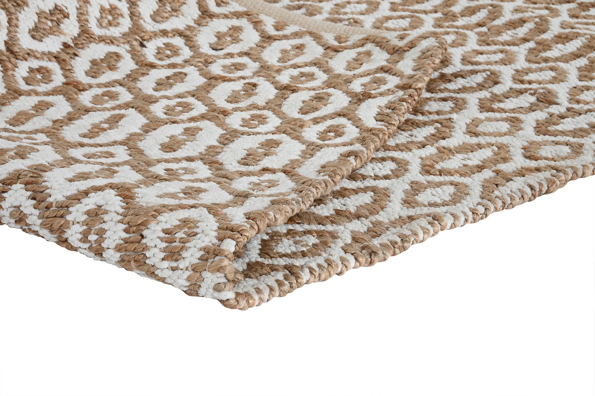 Jute & Polyester Rug 2200 Gsm