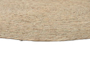 Fiber Rug 180X180X0.5 Natural Brown