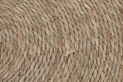 Fiber Rug 180X180X0.5 Natural Brown