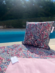 Capulana Cotton Beach Towel – 100% Cotton | 150 x 100 cm - Pink