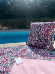 Capulana Cotton Beach Towel – 100% Cotton | 150 x 100 cm - Pink