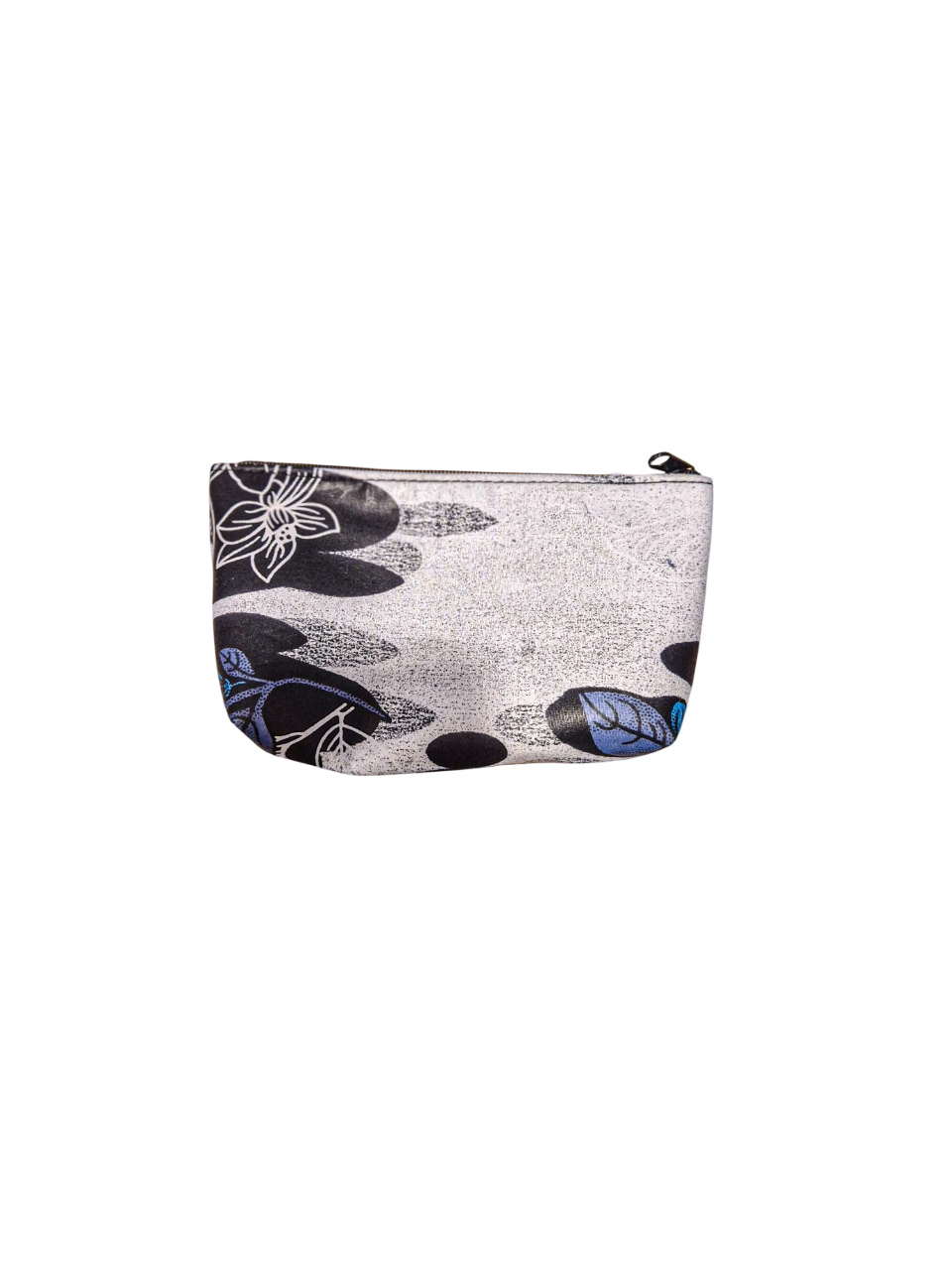 Elegant Small Bag with Faux Leather Interior - Grey