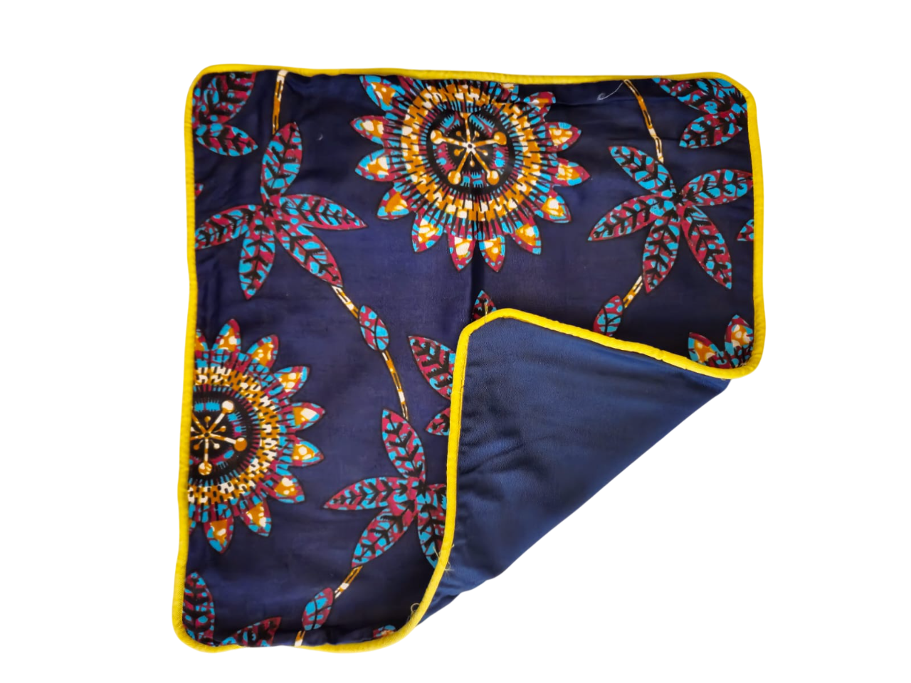 Capulana Cotton Pillowcase – 100% Cotton - Blue