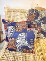 Capulana Cotton Pillowcase – 100% Cotton - Blue