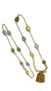 1 micron gold plated brass ring, cluster stones