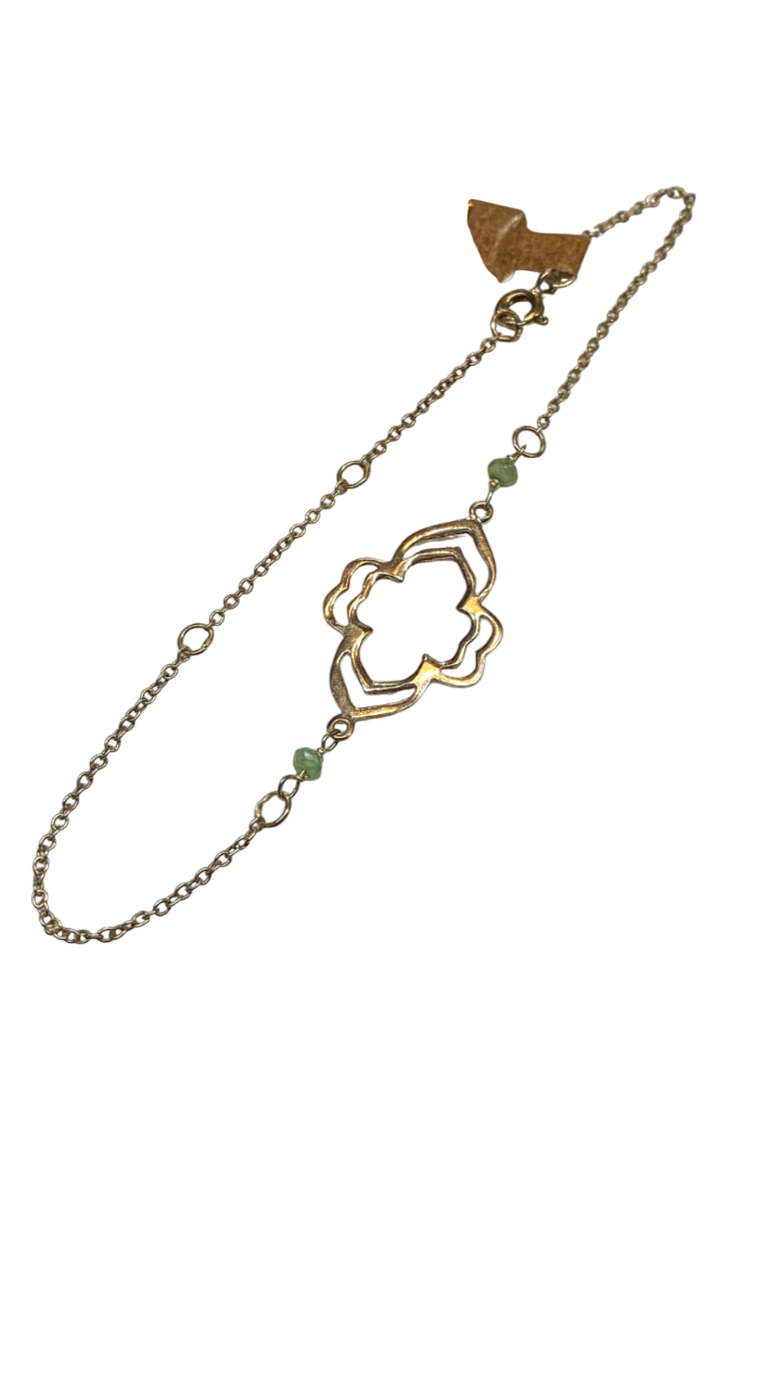 Sterling Silver Patterned Bracelet