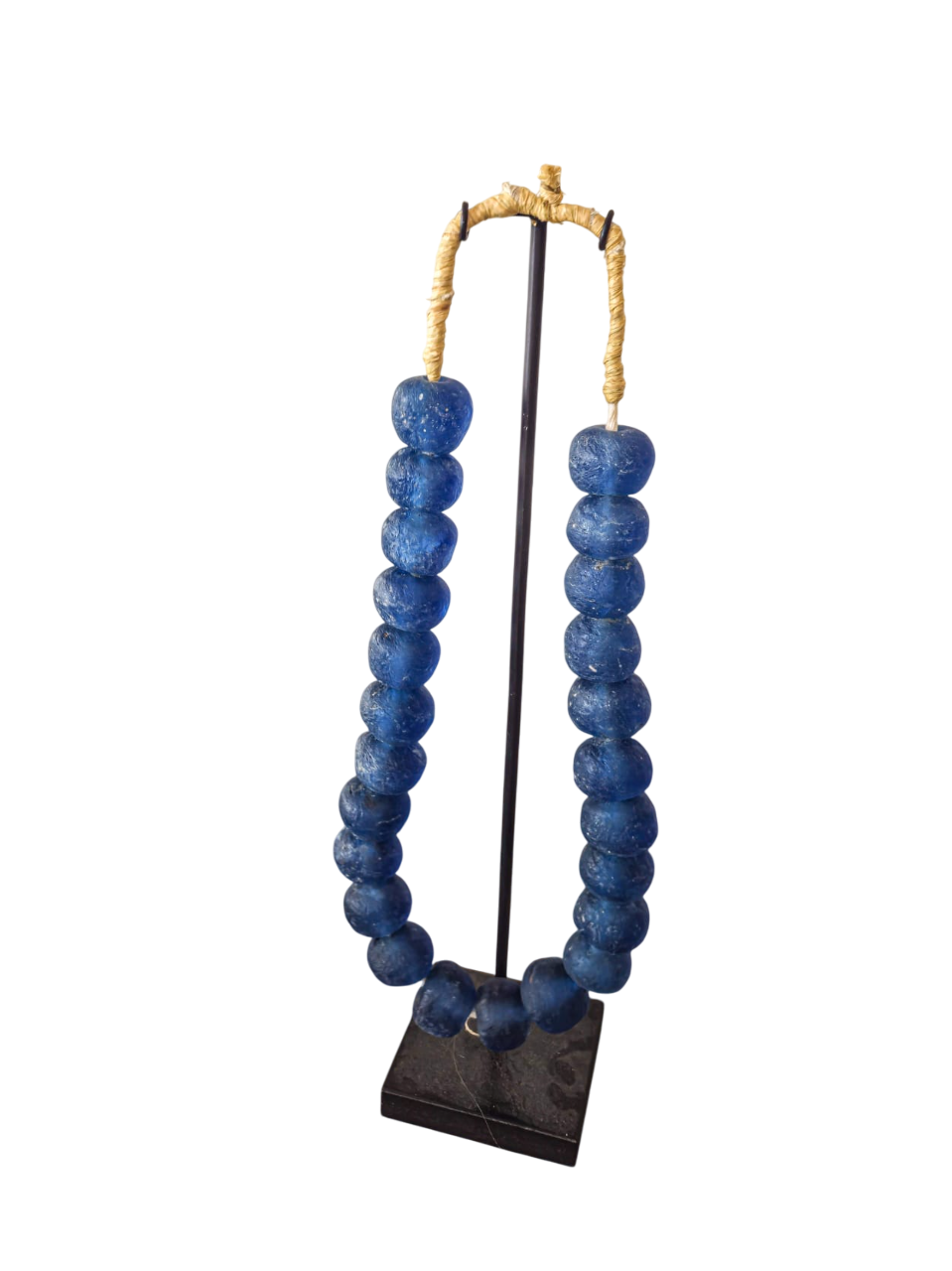 Glass bead necklace - L