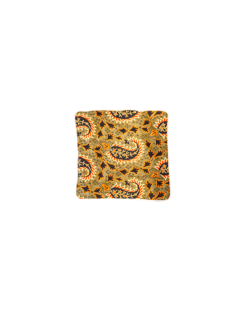 Capulana Cotton Pillowcase – 100% Cotton - Yellow White