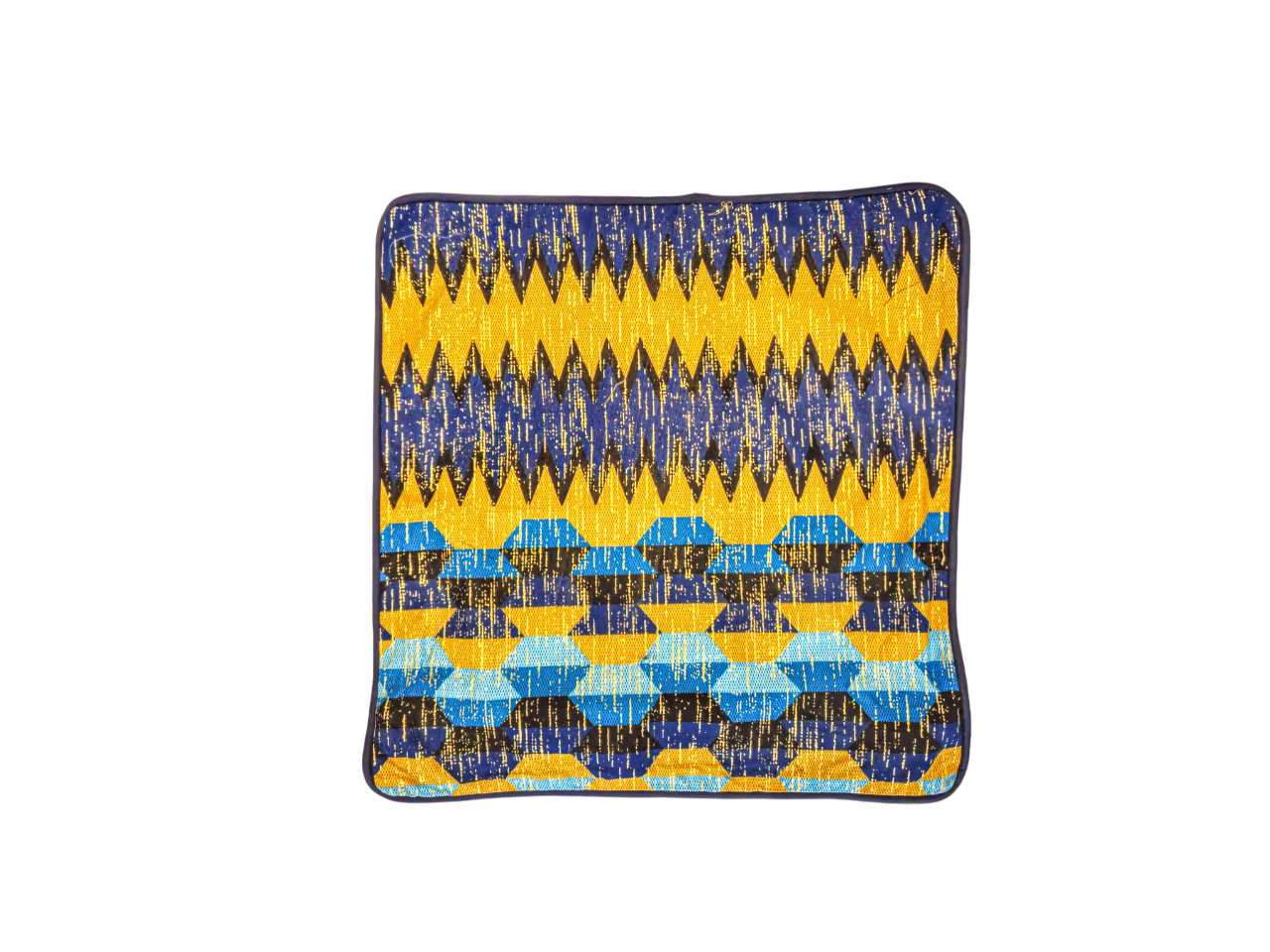 Capulana Cotton Pillowcase – 100% Cotton - Blue Navy